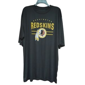 EUC Men's NFL Washington Redskins Black Dri-Fit Tee Size XLT